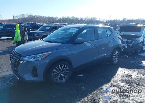 2022 Nissan Kicks Sv Xtronic Cvt из США, поврежденный, VIN 3N1CP5CV5NL514033